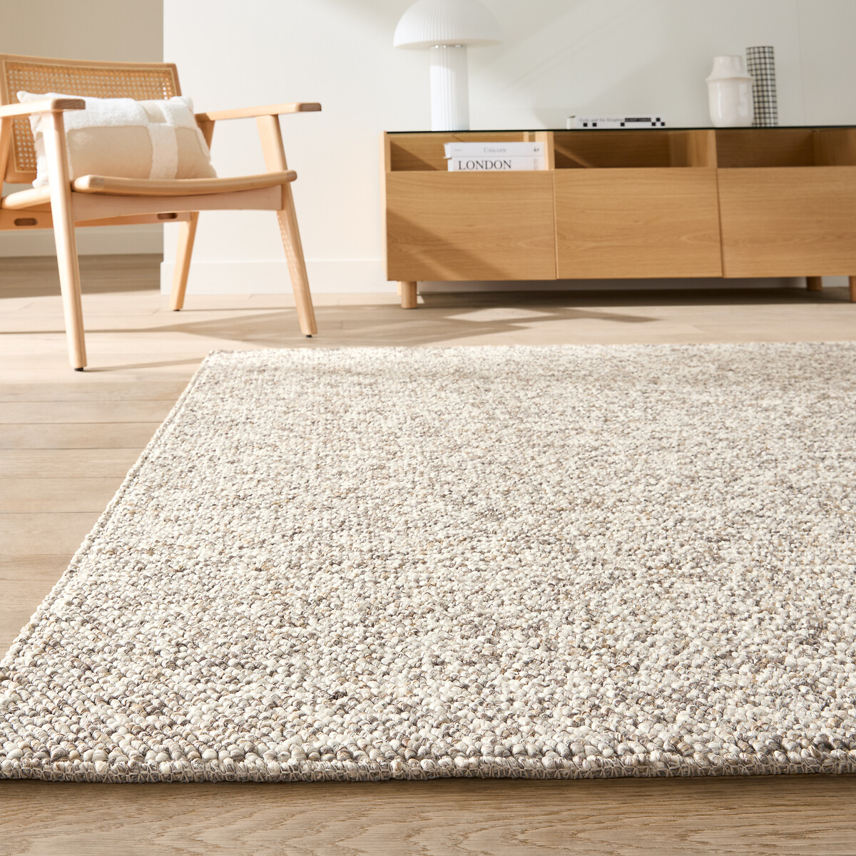 LA REDOUTE INTERIEURS<br>Tapete com efeito bouclé, Mako
