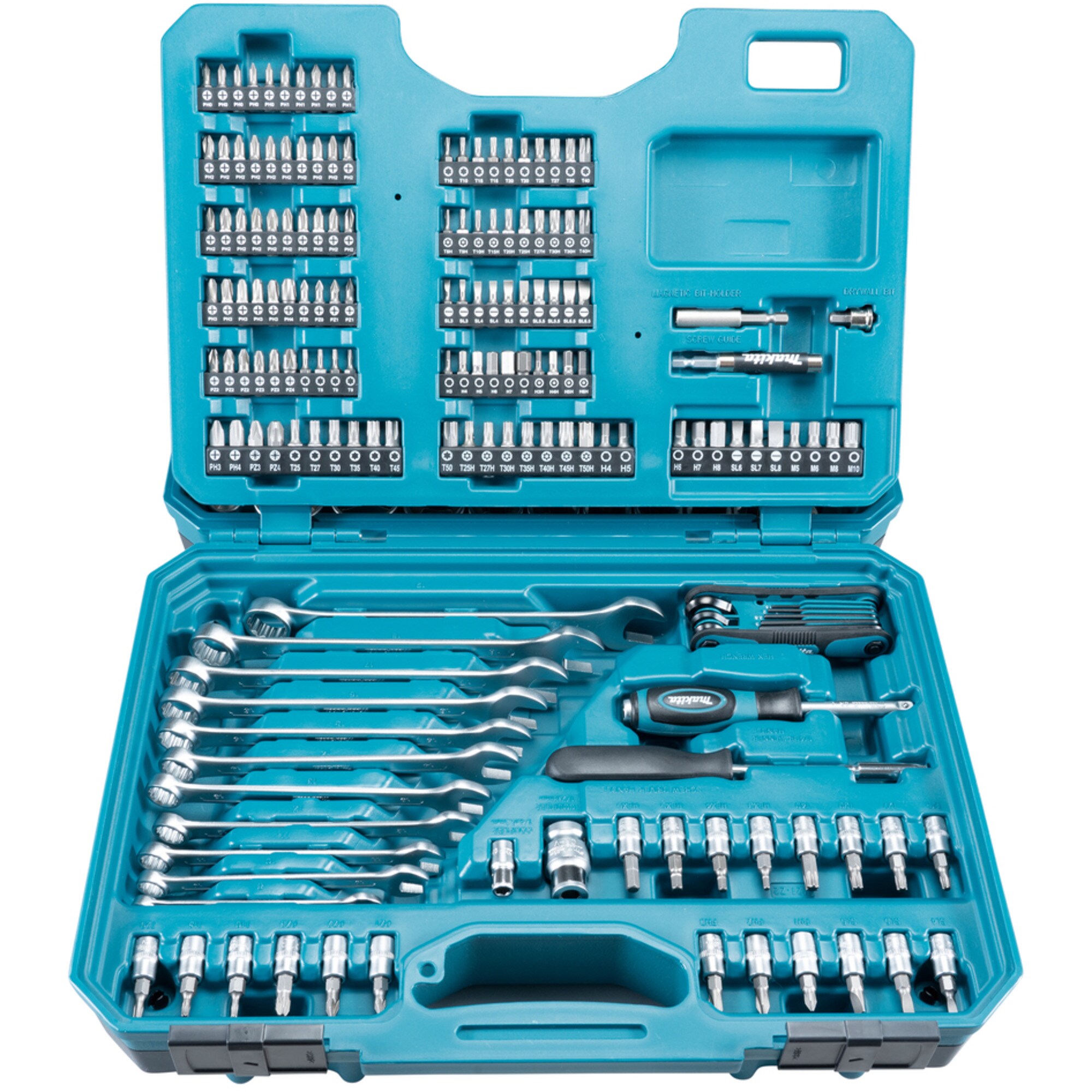 Makita Werkzeug-Set Handwerkzeug-Set E-10883, 221-teilig