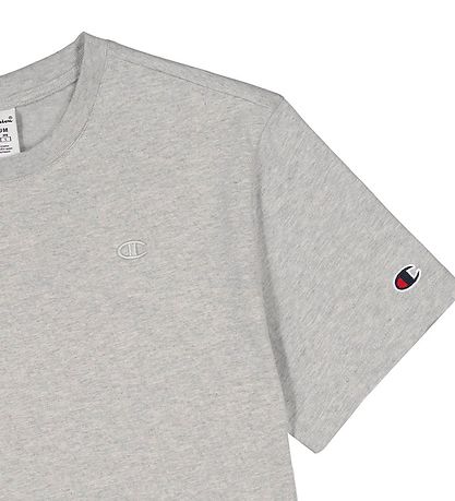 Champion Fashion T-Shirt - Rundhalsausschnitt - Grau