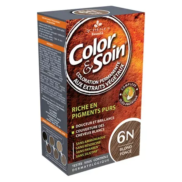 Les 3 Chênes Color & Soin Coloration Permanente N°6N Blond Foncé