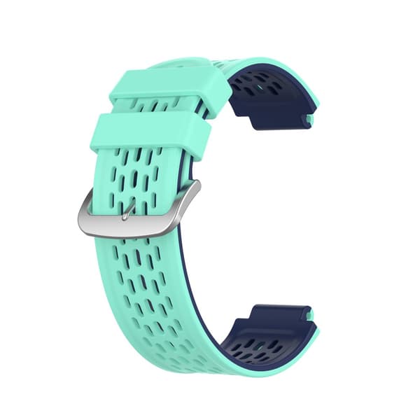 INF Klokkerem i silikon  Garmin Forerunner 220/230/235/630/620/735XT, Approach S20/S5/S6 Turkis Garmin Forerunner 220/230/235/630/620/735XT, Approach