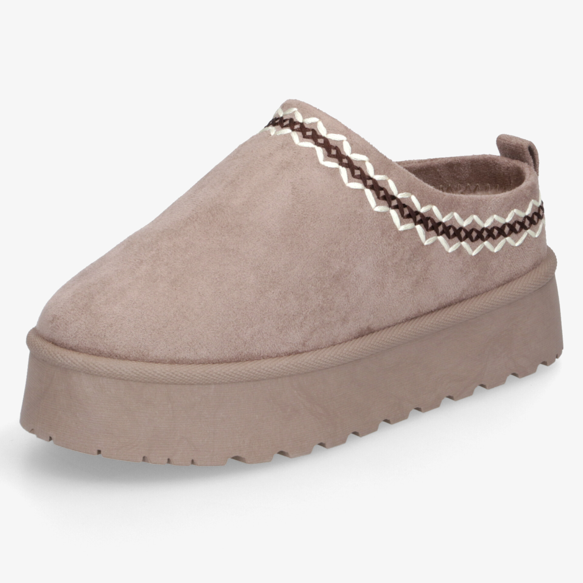 street shoes Damen Clogs beige