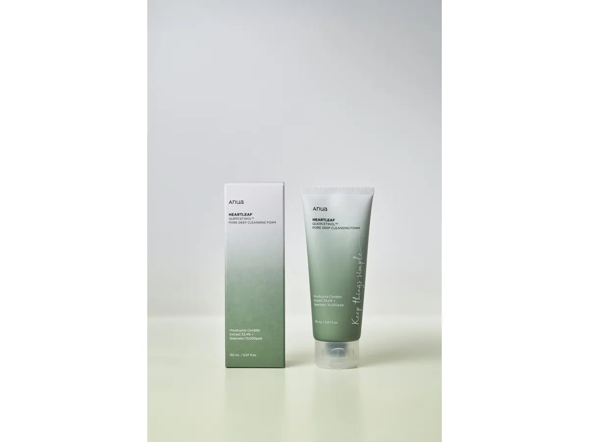 Anua Heartleaf Quercetinol Pore Deep Cleansing Foam 150 ml