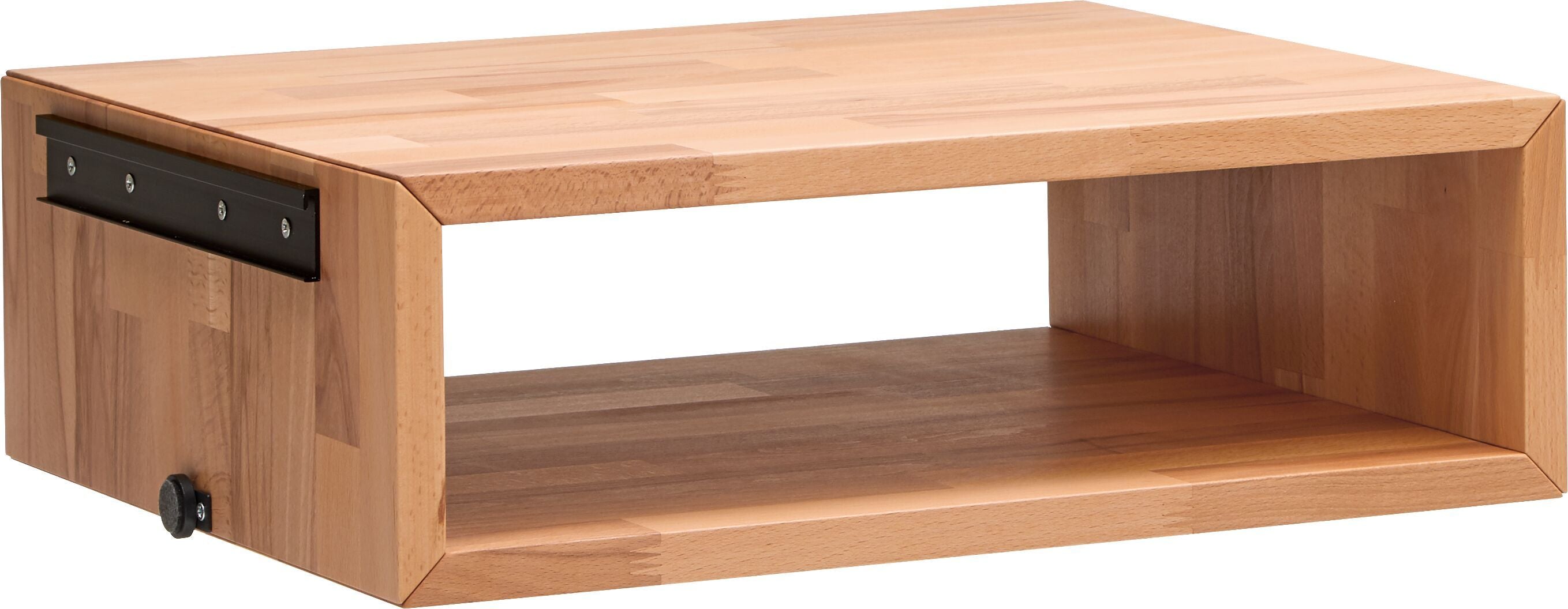 HASENA AKAI Nachttisch - Kernbuche natur geölt / B: 50.0 cm x T: 41.0 cm x H: 16.0 cm