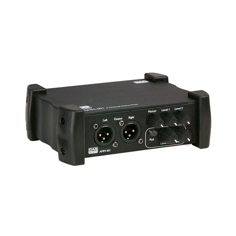 DAP AMM-401 4-kanaals actieve mixer
