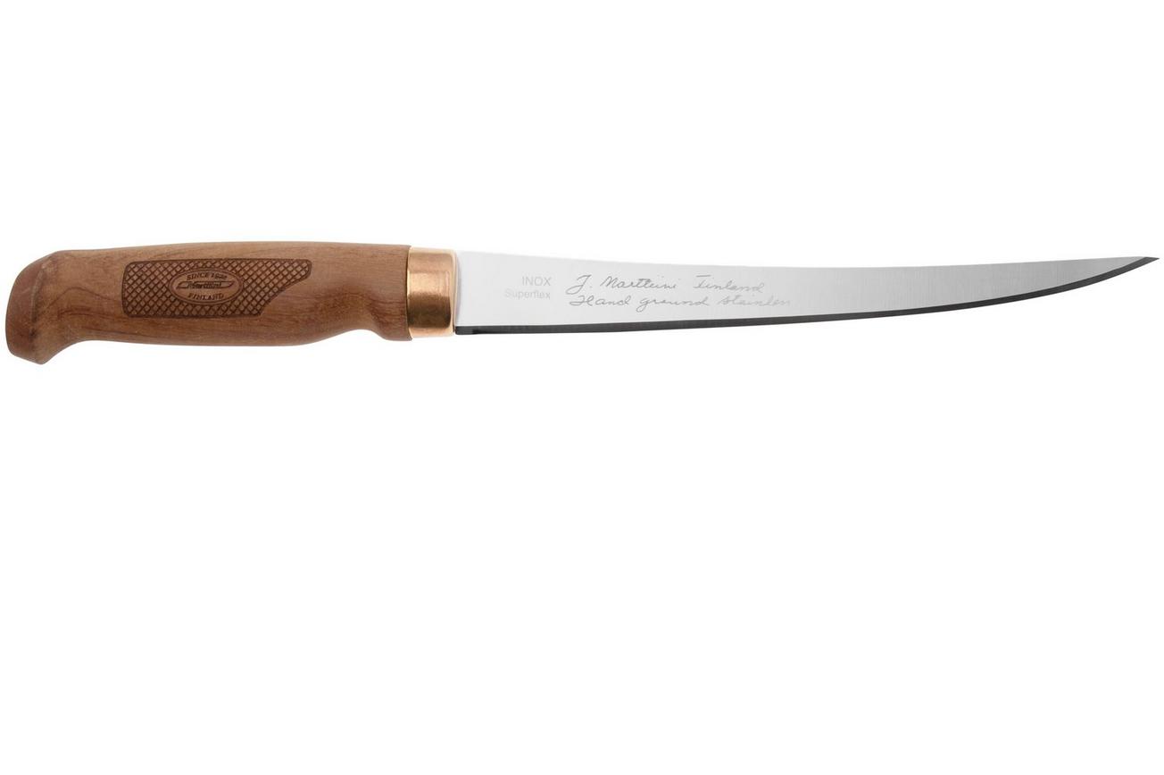Marttiini Superflex Filetting Knife 19, 630016 Dark Birch, fileermes
