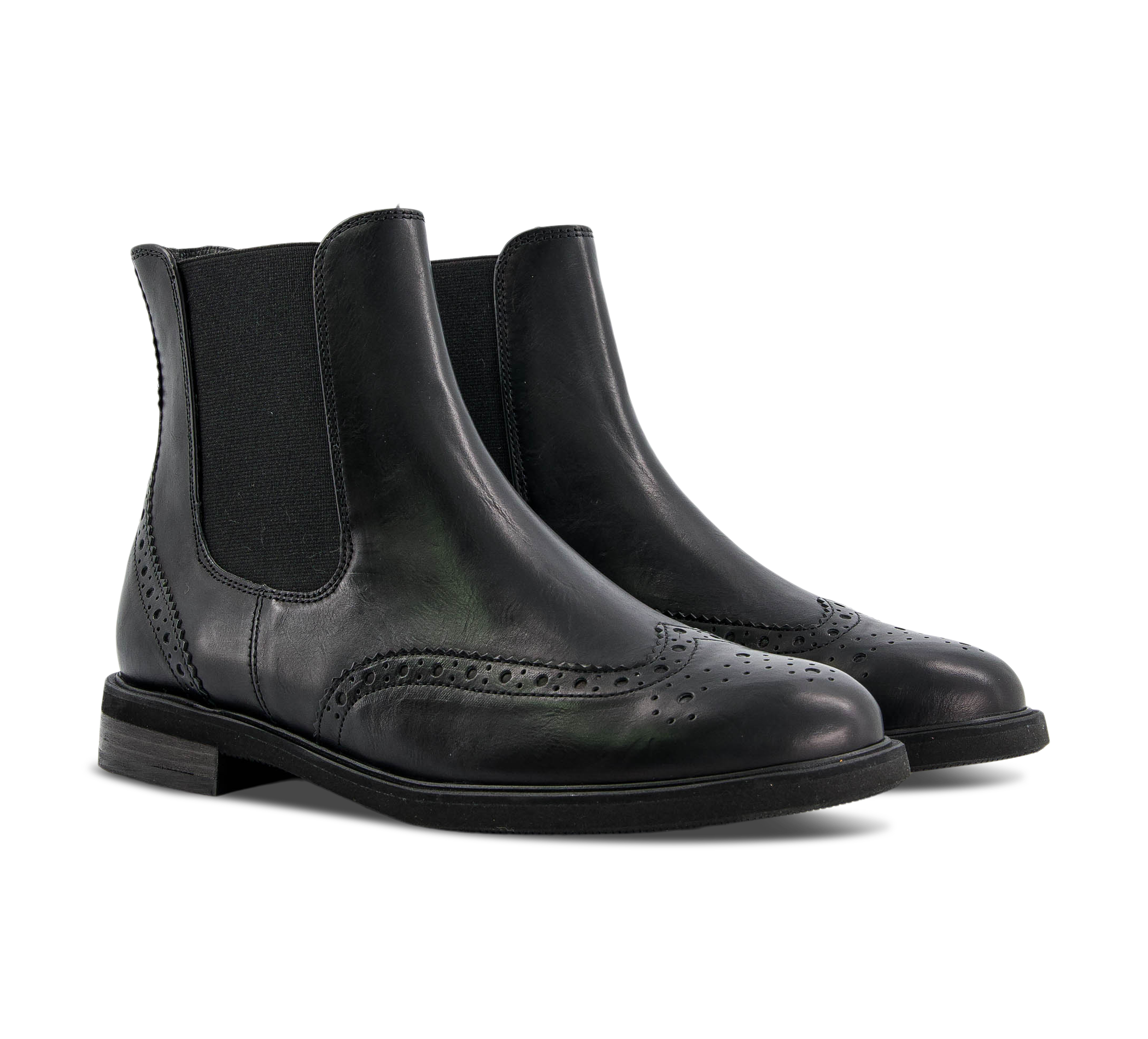 Paul Green Chelsea Boots schwarz