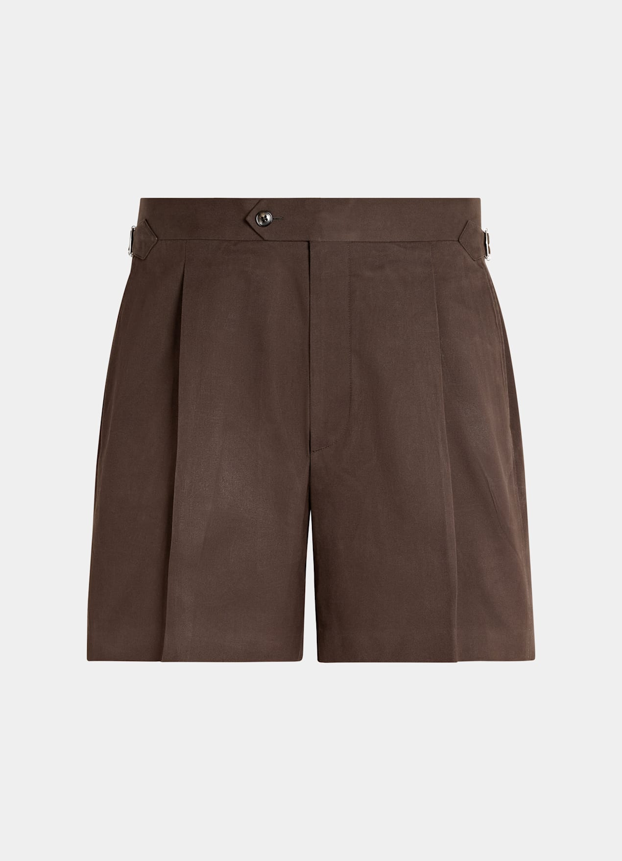 Short Straight Leg marron moyen