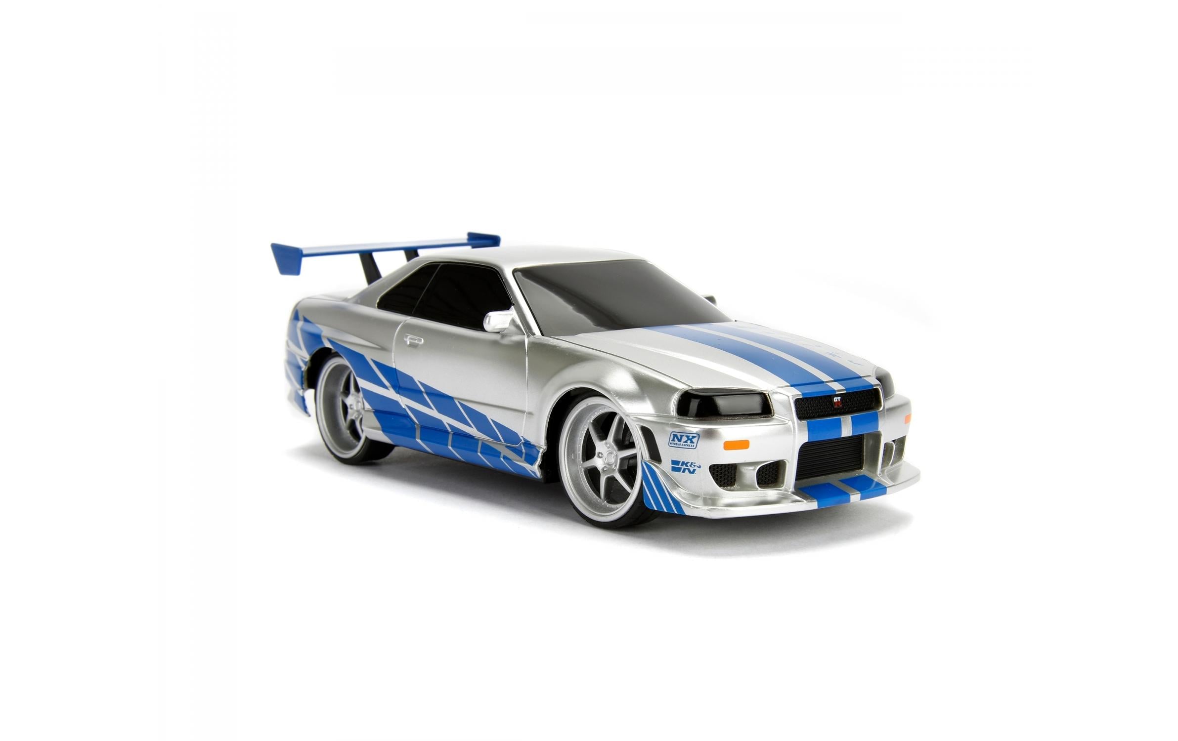 Nissan Skyline GTR Fast & Furious RTR, 1:24Ferngesteuertes Auto aus Fast & Furious «Brian's Nissan Skyline R34 GTR»