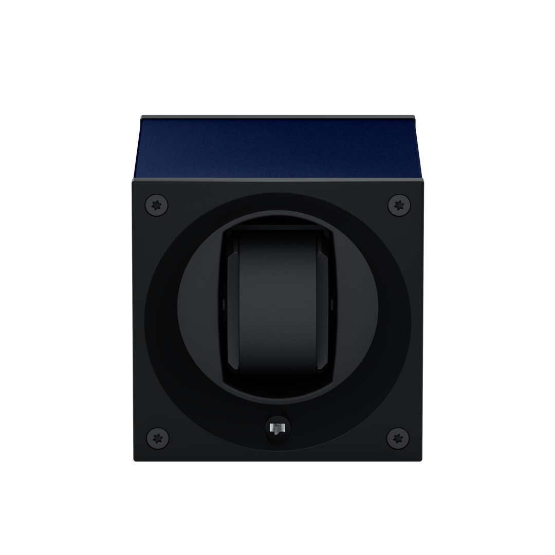 SwissKubik Masterbox Aluminium Marineblau - 1 Uhr