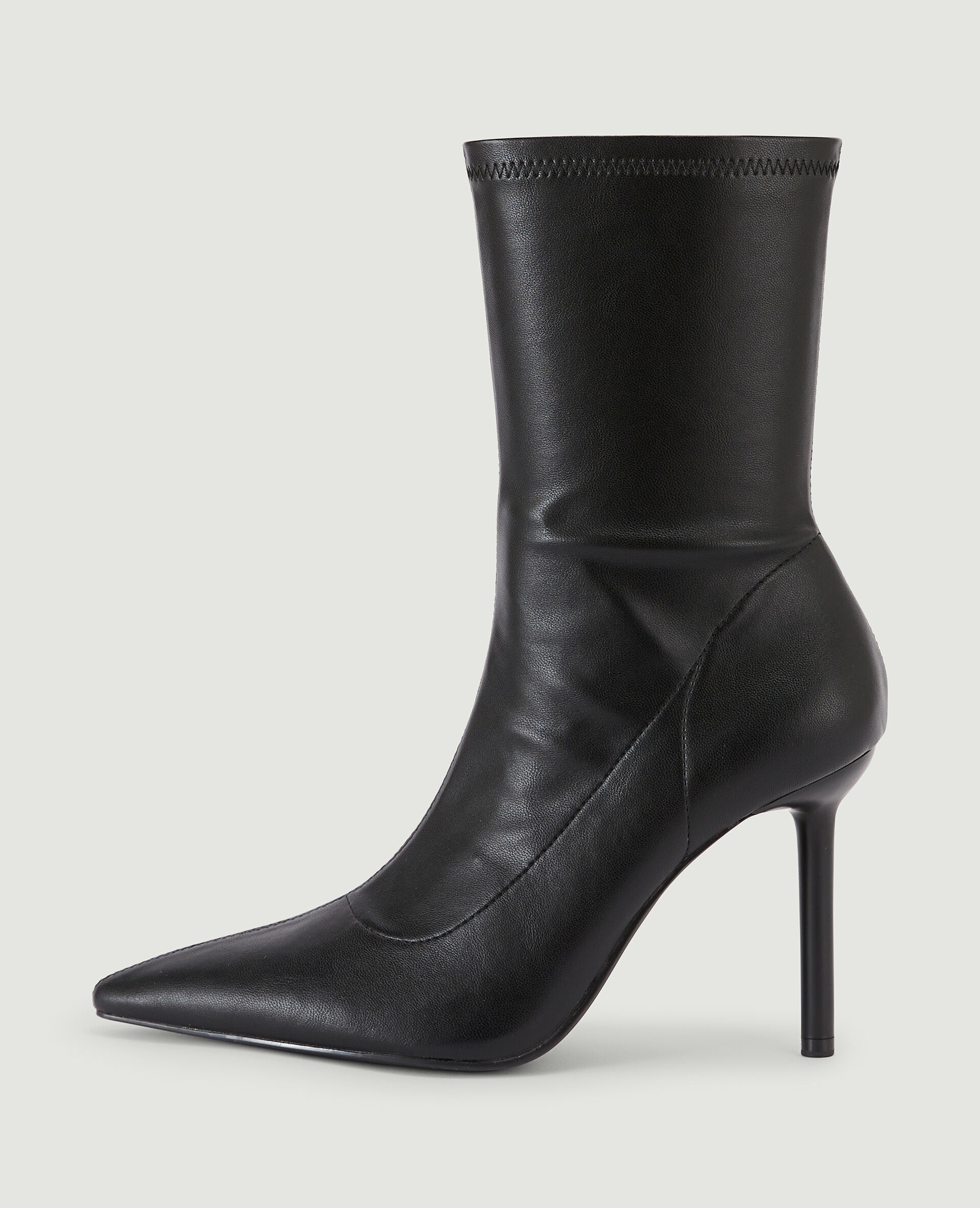 Bottes courtes bouts pointus - Noir