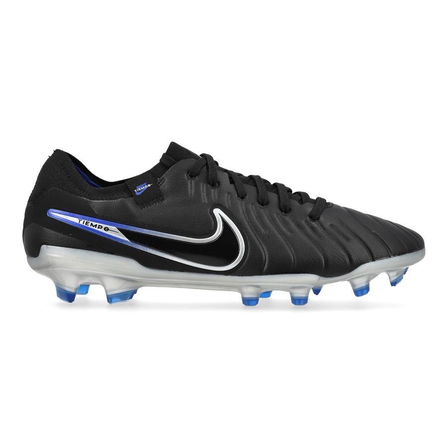Nike Tiempo Legend 10 Pro FG Shadow - Noir/Chrome/Bleu