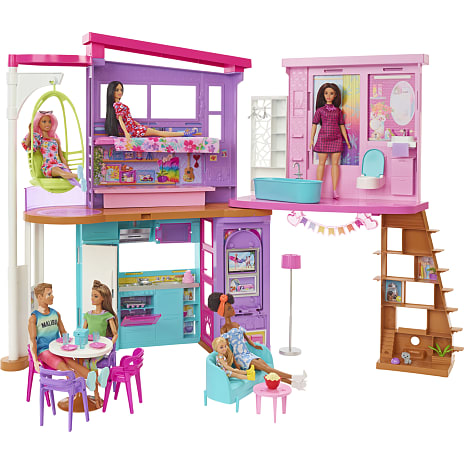 Barbie Malibu Feriehus legesæt