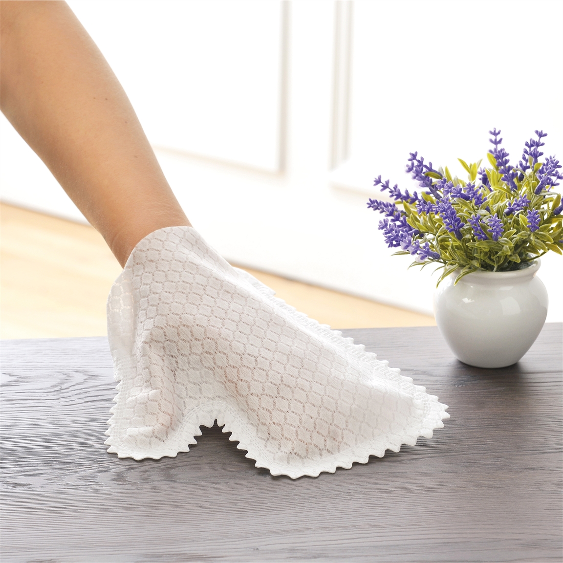 Lot 20 gants toilette jetables