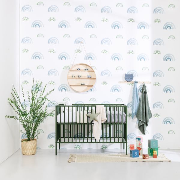 Europe Baby - Ledikant - Liam II - 60x120 - Oatmeal