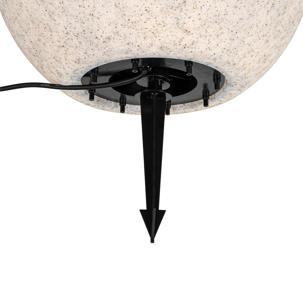 Moderne buitenlamp grijs 45 cm IP65 - Nura
