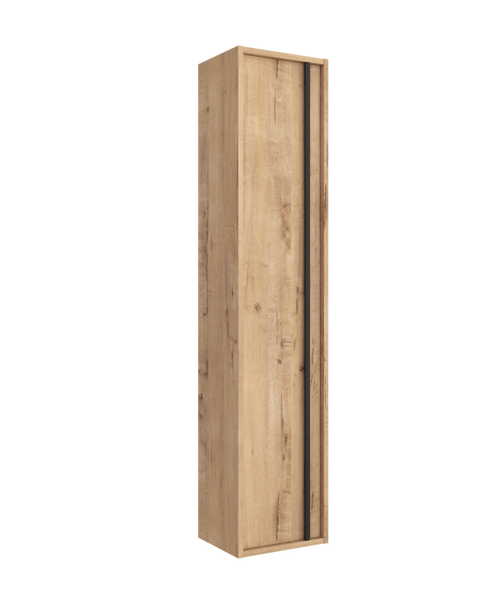 SCHADEMODEL: Muebles Resh badkamer kolomkast eiken 30x24x140cm