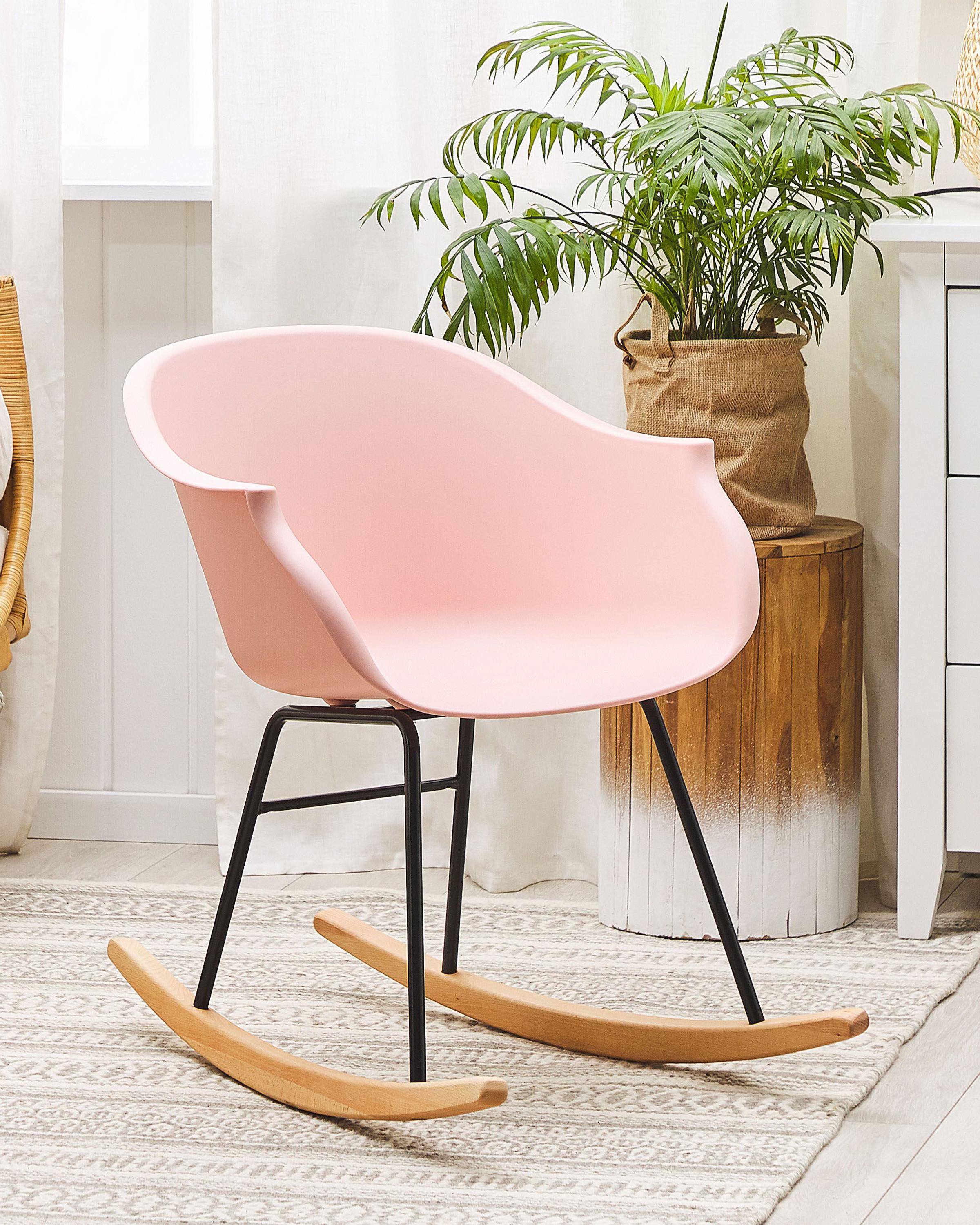 Schommelstoel HARMONY Synthetisch materiaal Roze