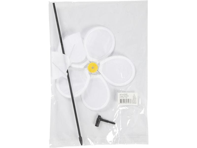 Creativ Company Windrad Ø 20 cm Blume Windrad Blume für Ihren Garten