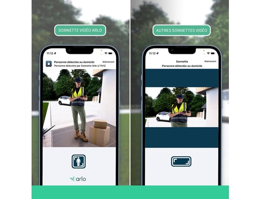 ARLO - Visiophone Sonnette vidéo sans fil HD