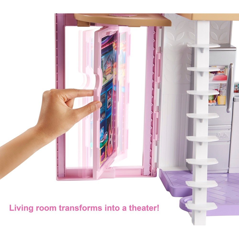 Barbie Malibu Haus mit 6 Zimmern und 25 Accessoires