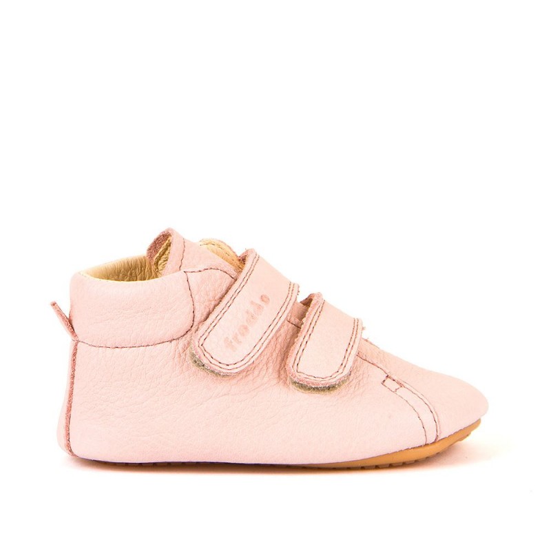 Froddo Froddo Prewalkers deux scratchs rose clair