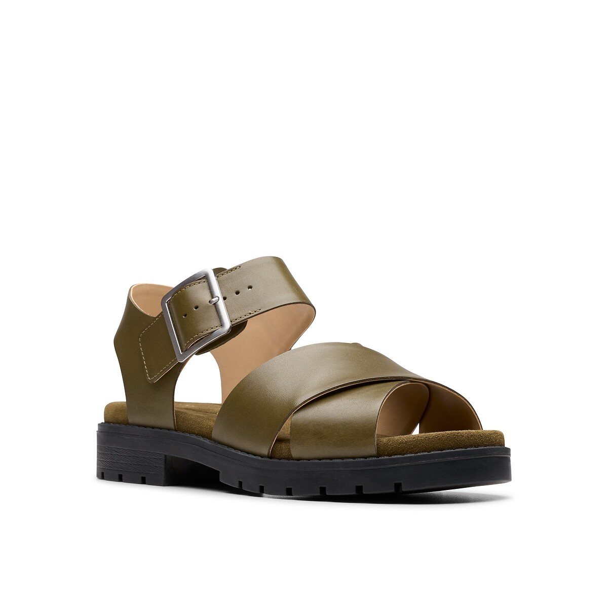CLARKS<br>Sandálias de couro Orinocco Cross