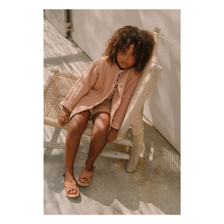 Studio Bohème Veste Mahé Matelassée | Terracotta