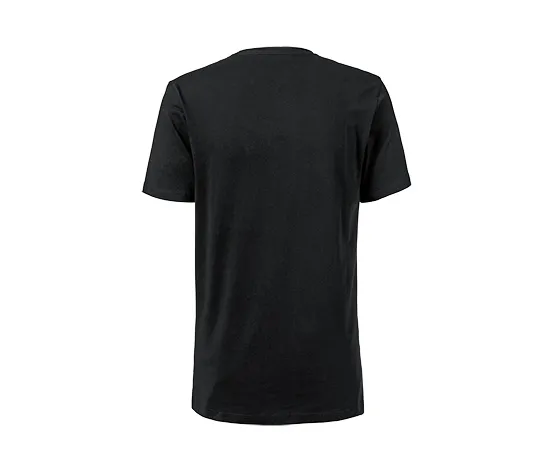 2 T-Shirts mit Rundhalsausschnitt, schwarz