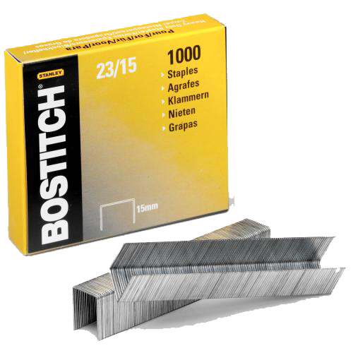 Bostitch Heftklammern 23/15, 1000 Stück