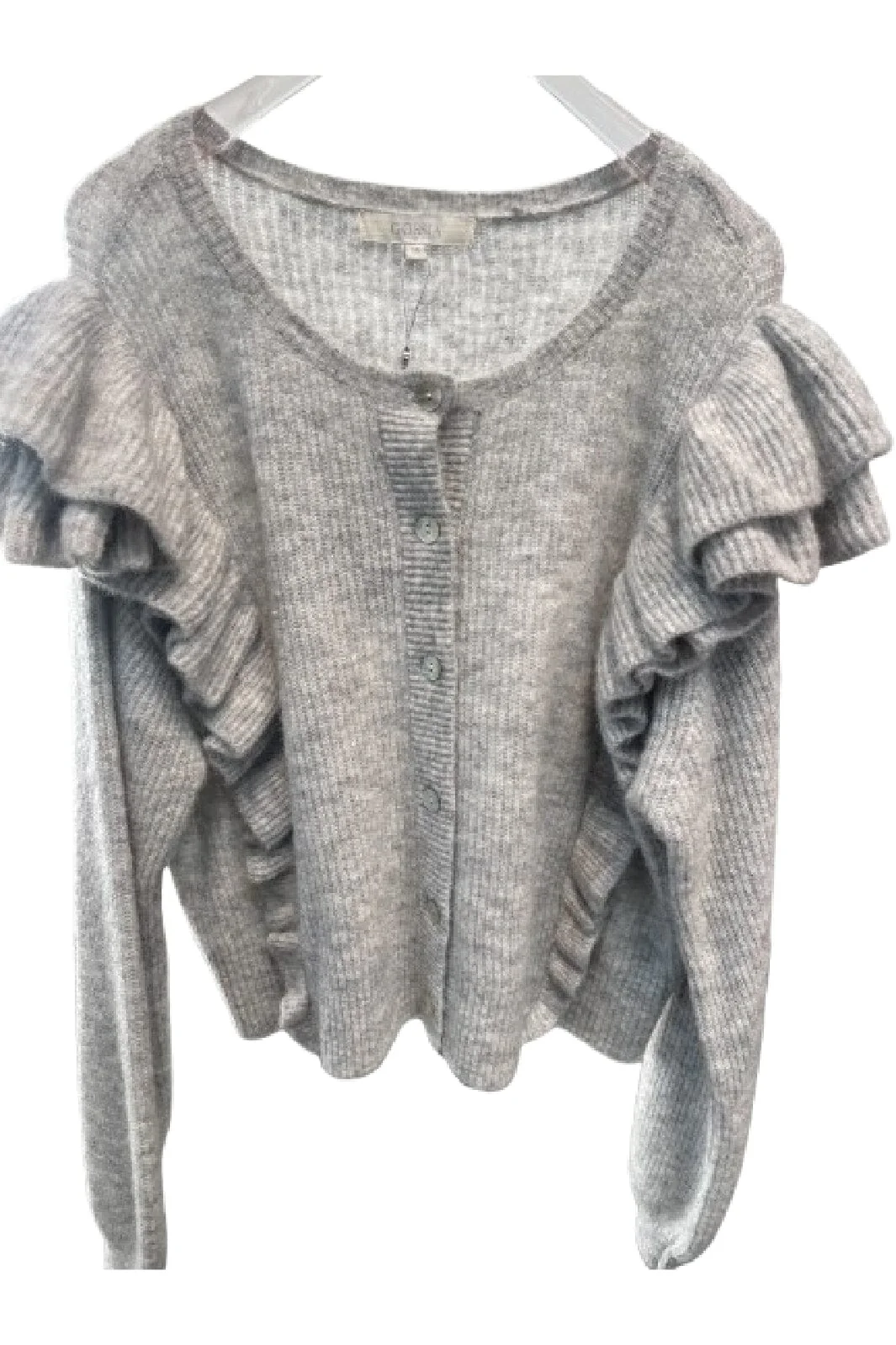 Gossia Annsofigo Cardigan light grey melange