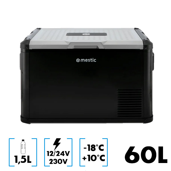 Glacière 60L à compression 12/24V et 230V MESTIC MCCP-60 AC/DC