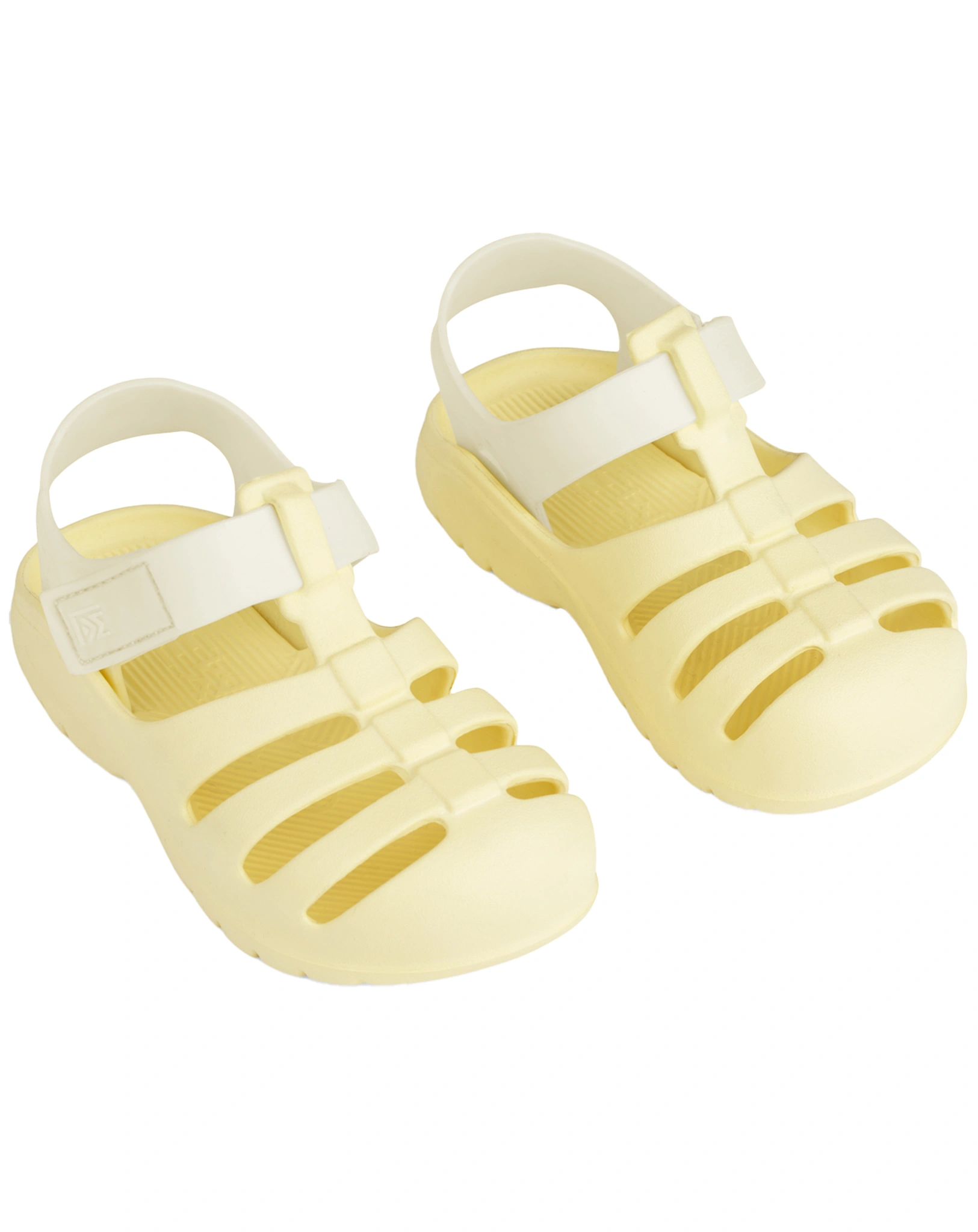 Badesandalen BEAU in lemonade/cream