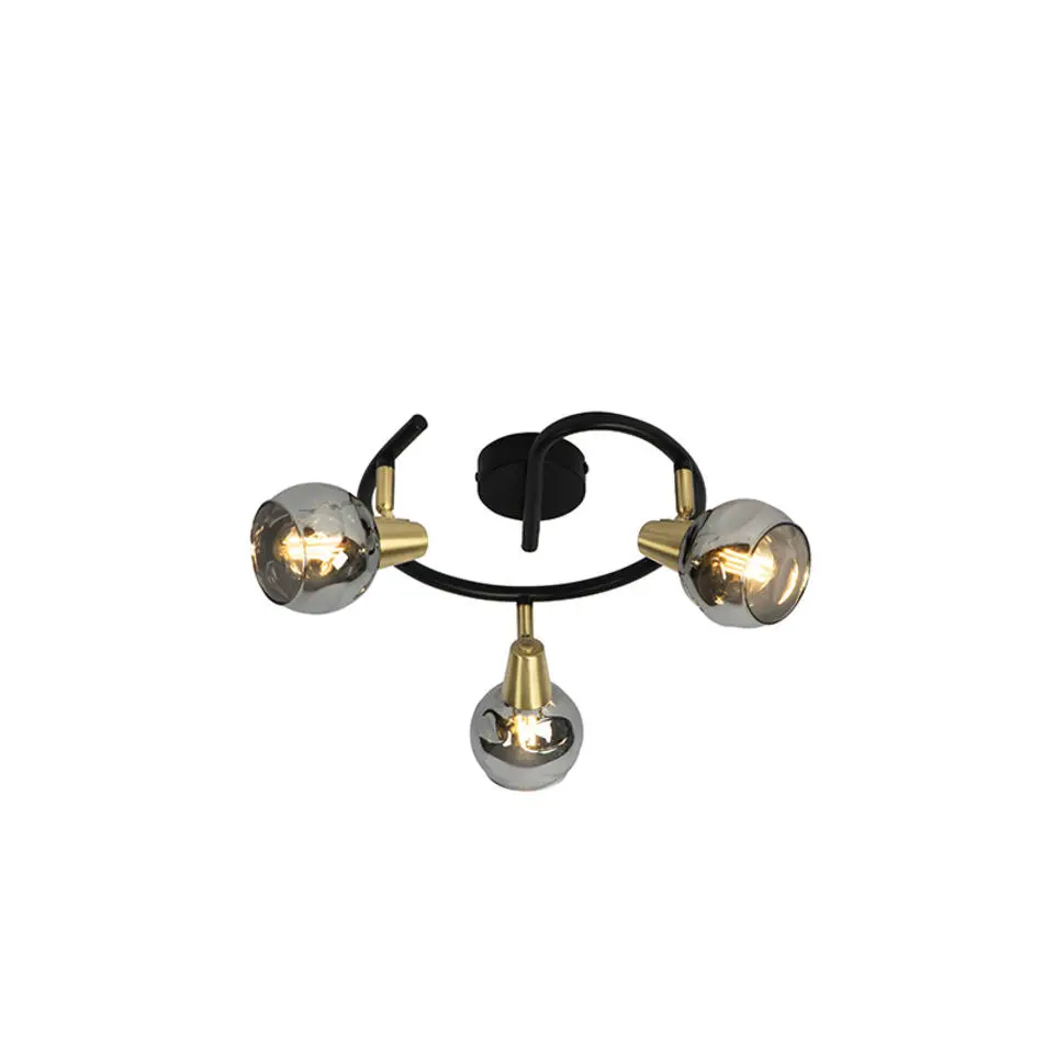 Qazqa opbouwspots vidro goudkleurig e14