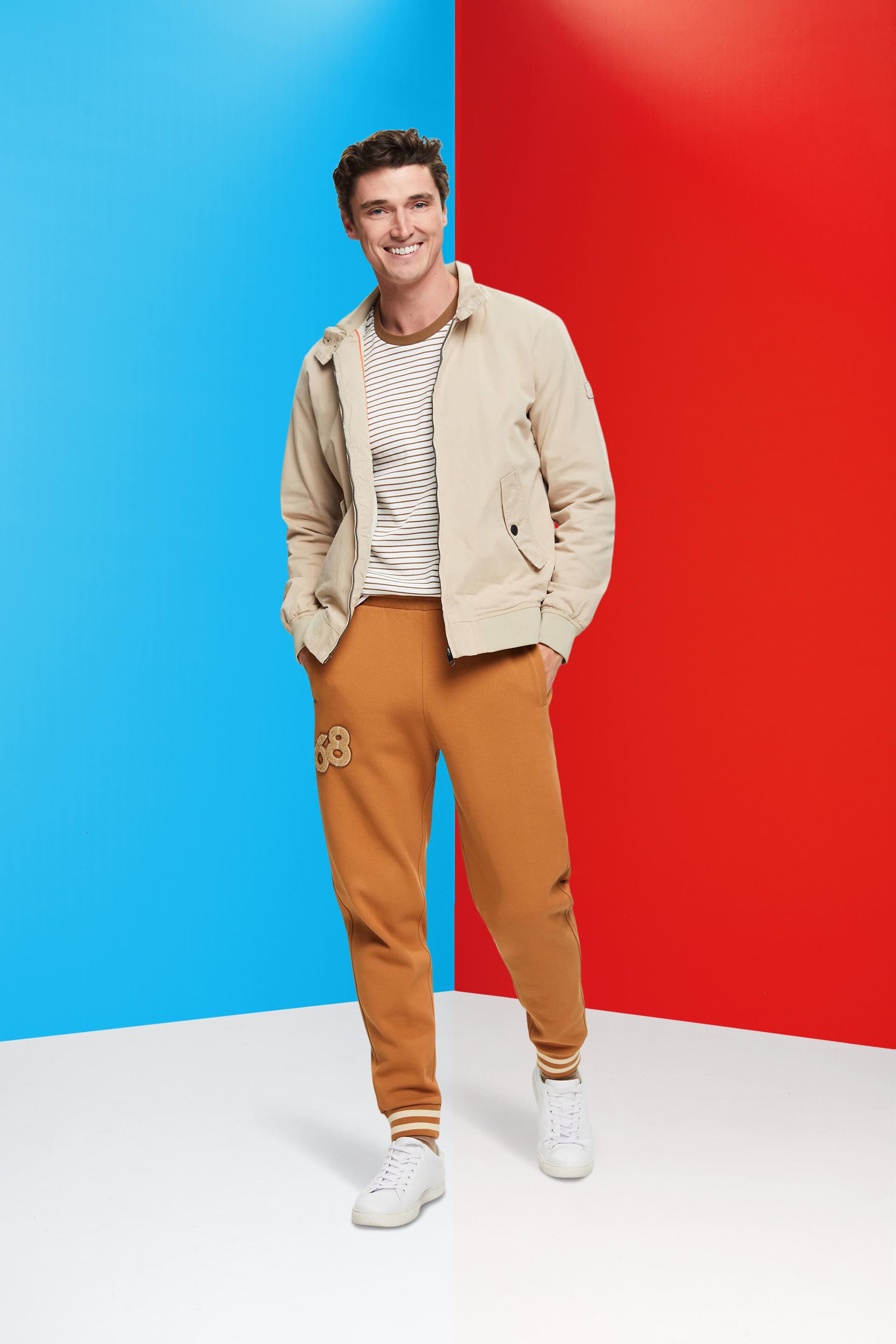 Blouson à col droit