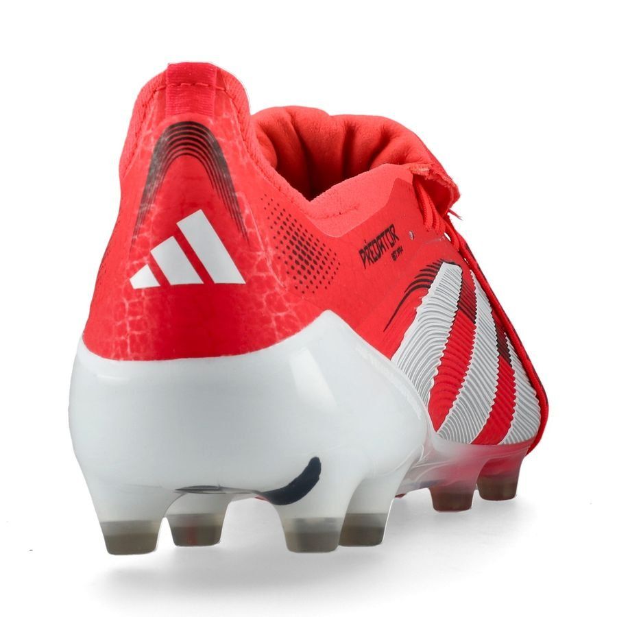adidas Predator Elite Fold-over Tongue AG Pure Victory - Lucid Red/Blanc/Noir