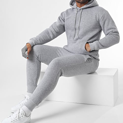 Ensemble De Survetement 4001 Gris Chiné