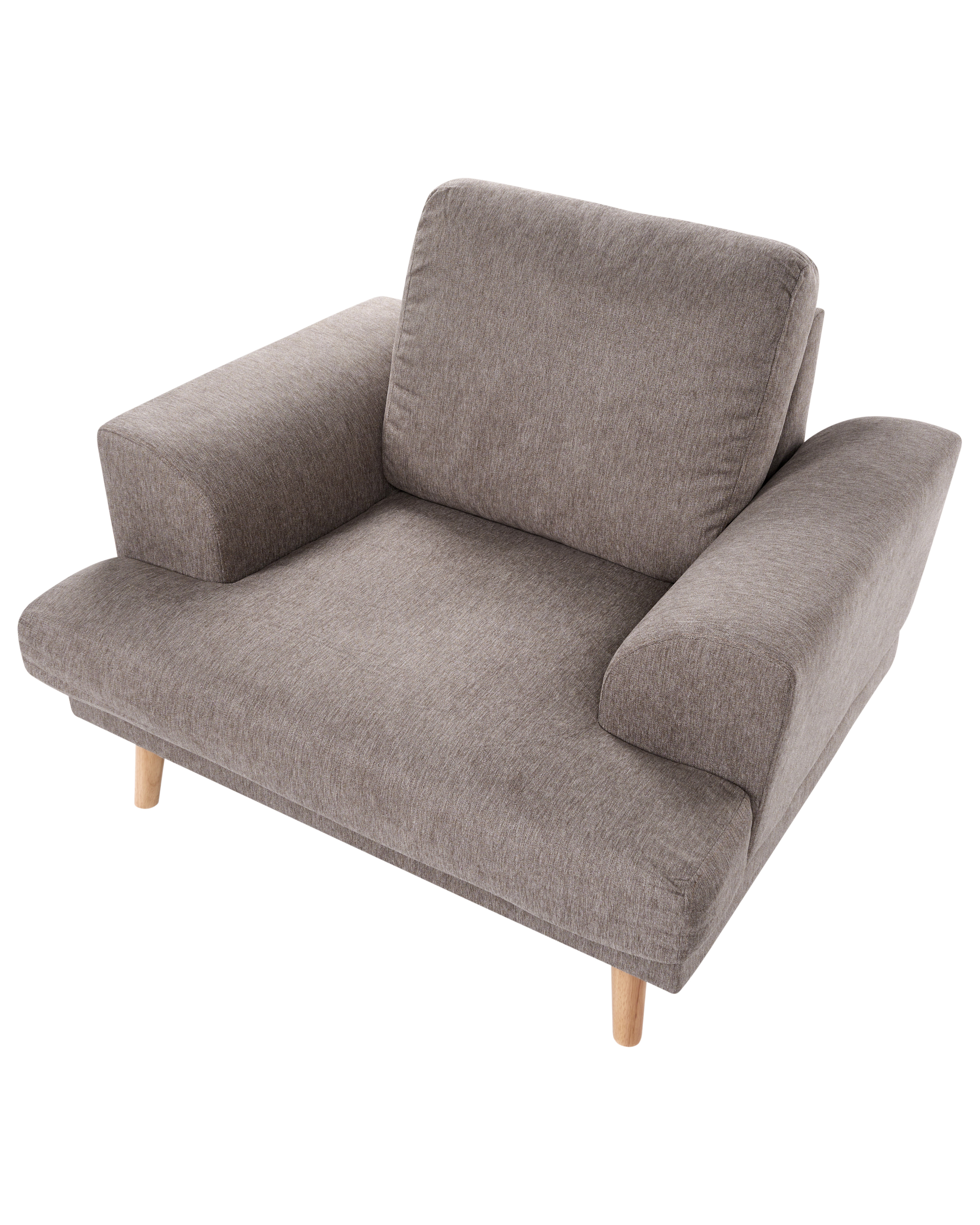 Fauteuil KILDAL Stof Bruin
