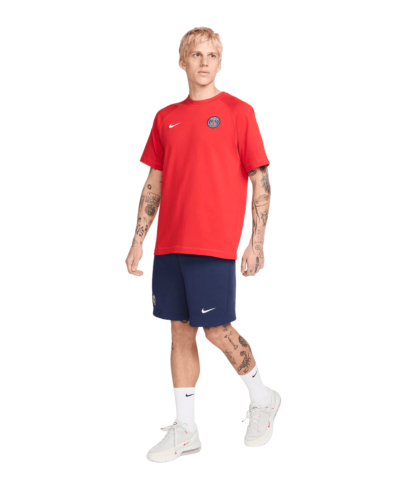 Nike Paris St. Germain Travel T-Shirt Rot F657