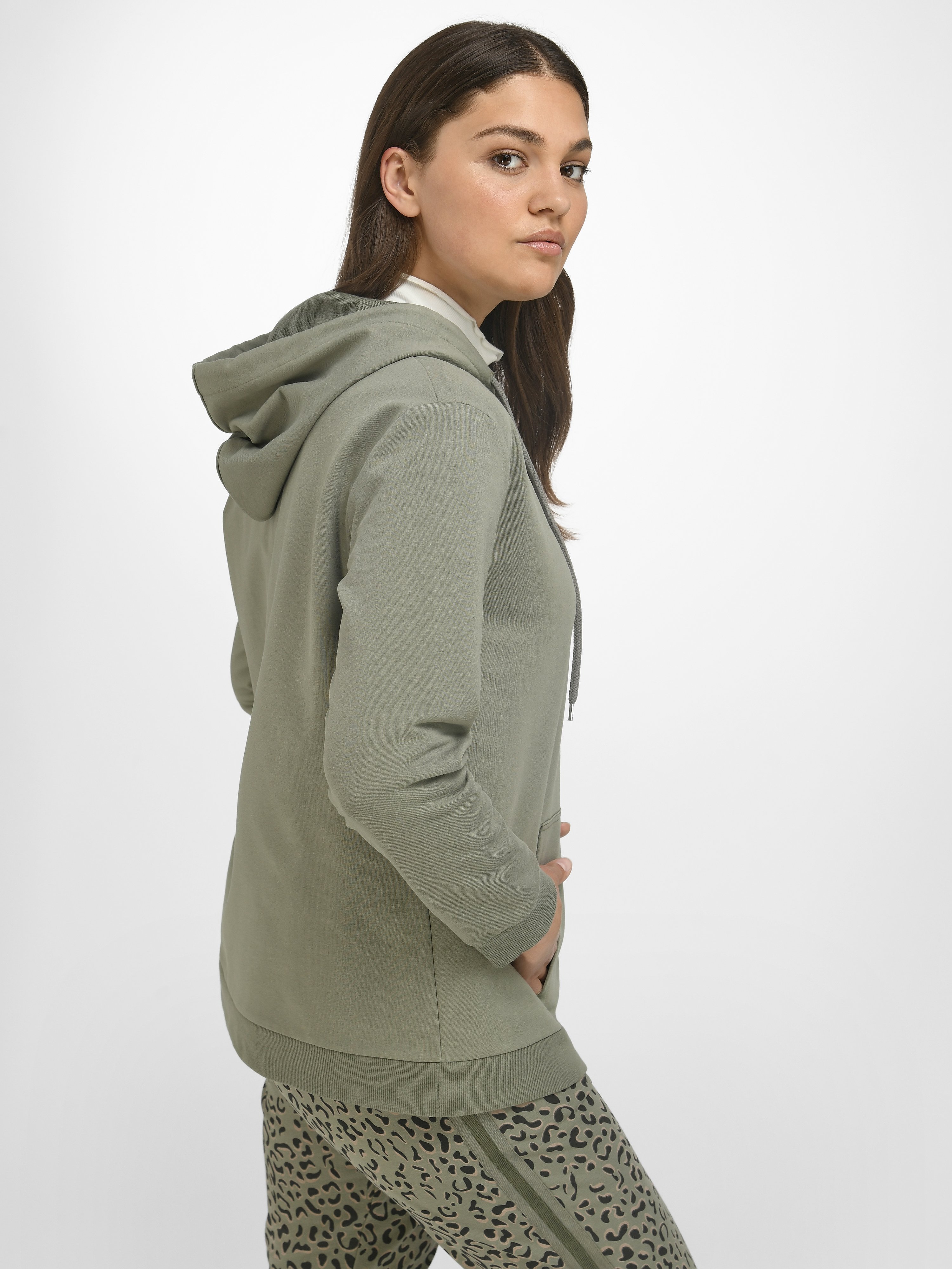 Hoodie-Sweatjacke