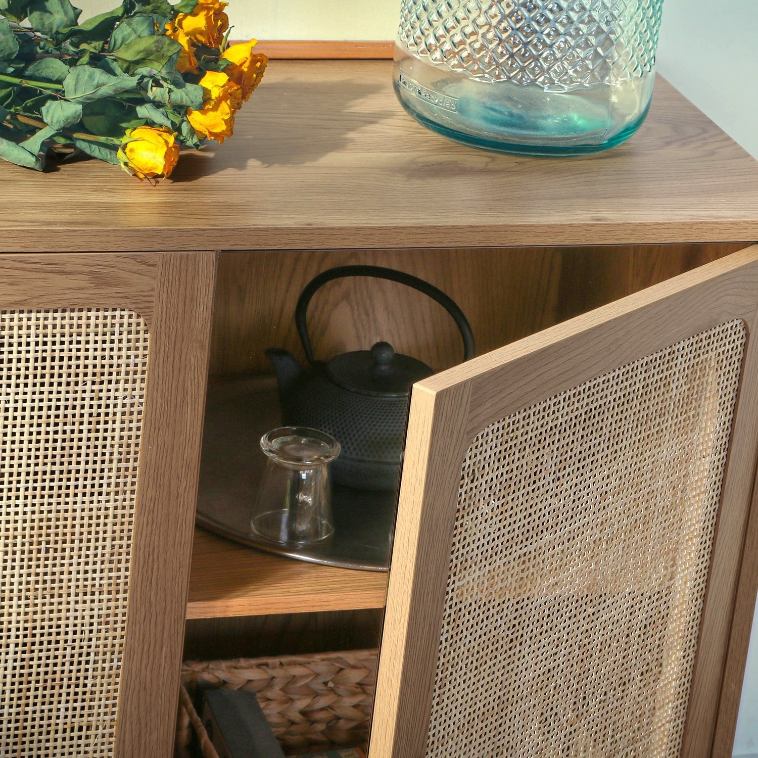 Calicosy - Dressoir Jaya - 3 deurs - 120 cm