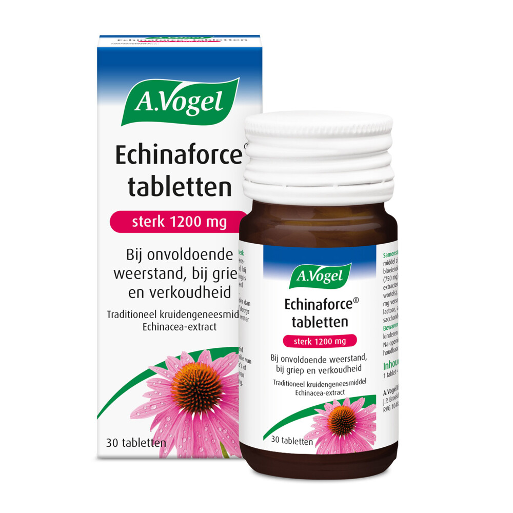 A.Vogel Echinaforce Sterk 1200 mg30 tabletten