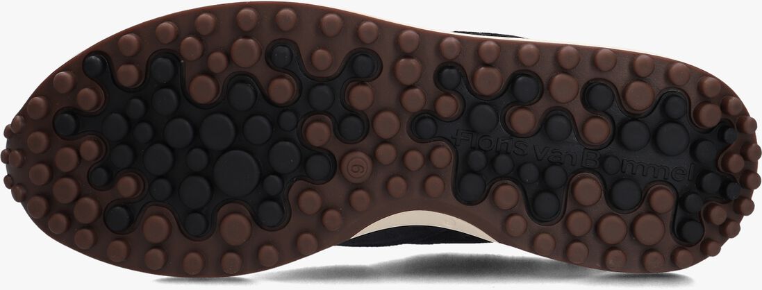 blauwe floris van bommel lage sneakers sfm-10139 noppi