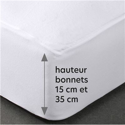 Housse alèse molleton Essential - TRIPLE PROTECTION
