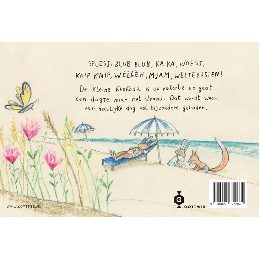 Uitgeverij gottmer wat zegt de kleine krokodil op vakantie?
