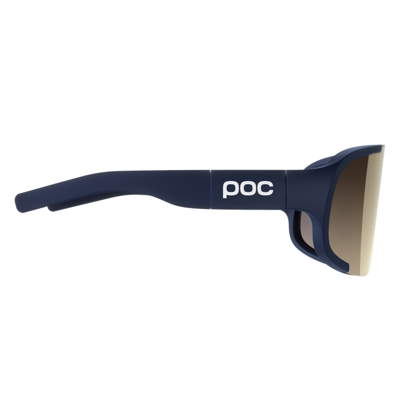 POC Aspire Sport Zonnebril Navy met Road Lens Goud