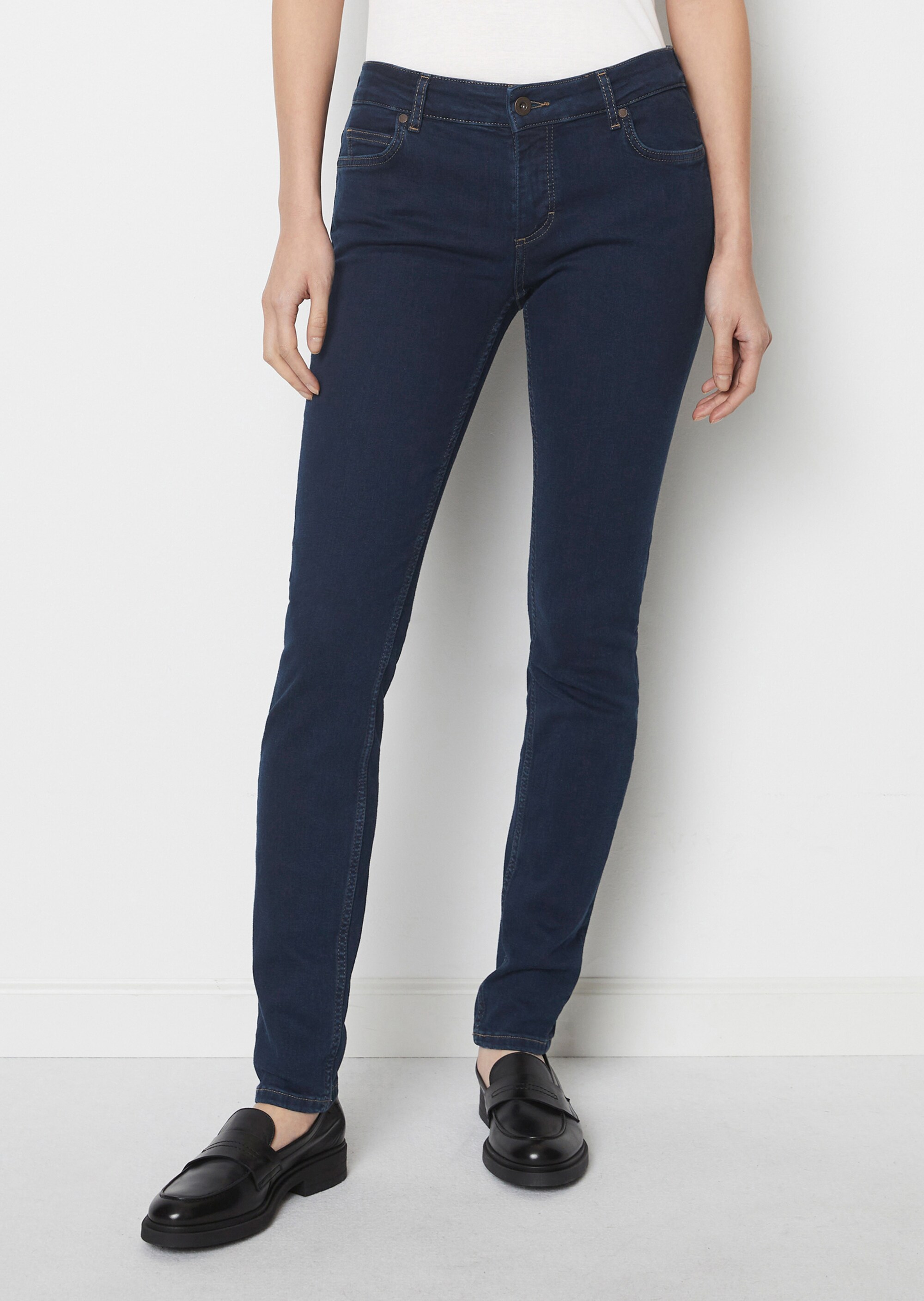 Jeans Modell ALBY slim aus stretchigem Bio-Baumwolle-Mix