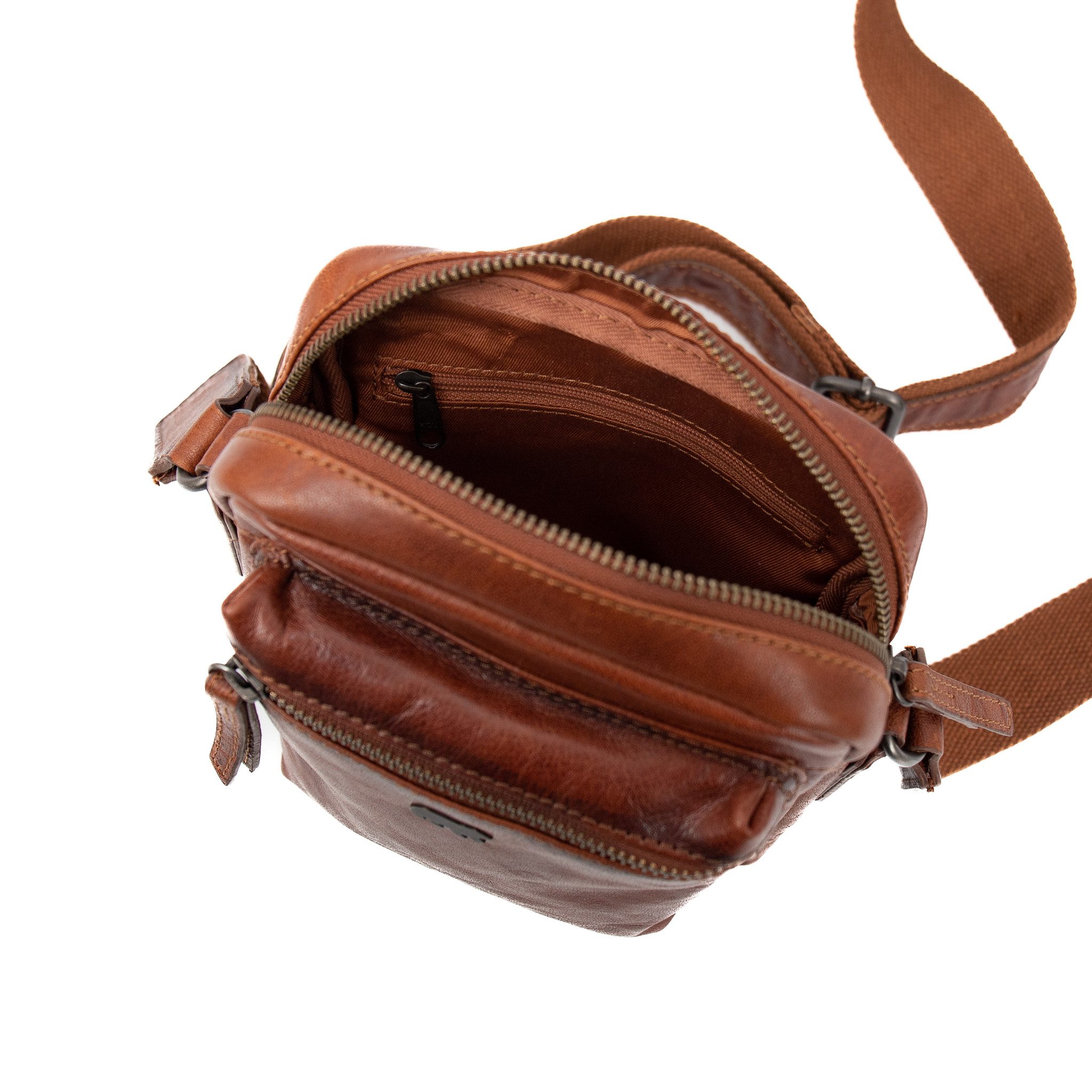 Bear Design Andora Schoudertas Harry Cognac AD43289