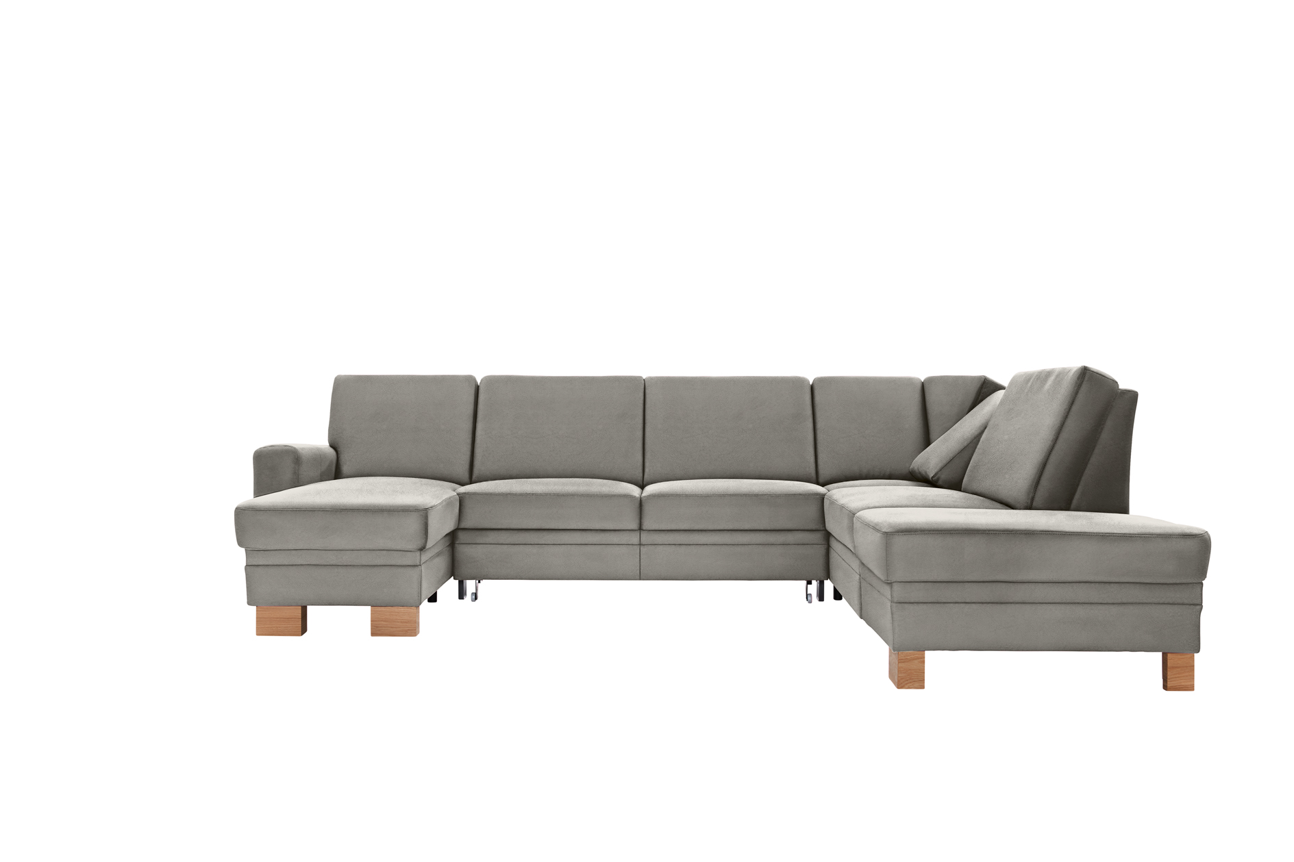 polsterpower Wohnlandschaft - Saddle alu - Basismodell - links
