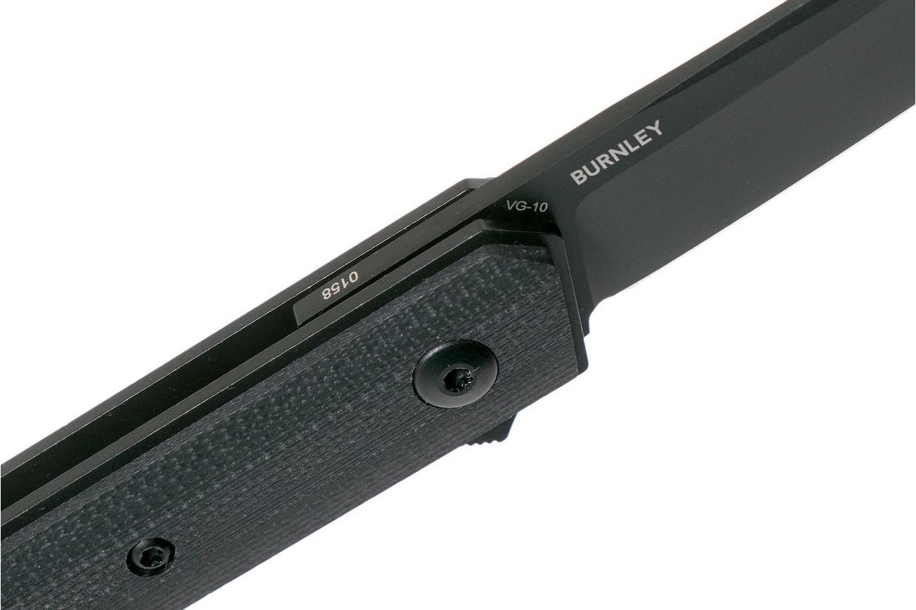 Böker Plus Kwaiken Air All Black G10 01BO339 zakmes, Lucas Burnley design